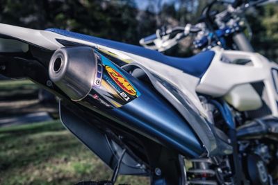 Husqvarna Motorcycles' FMF exhaust systems